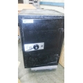Black Combination Fire Proof Lock Safe w/2 Interior Compartments